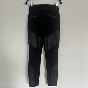 Alp N Rock Black Joggers with Textured Panels
